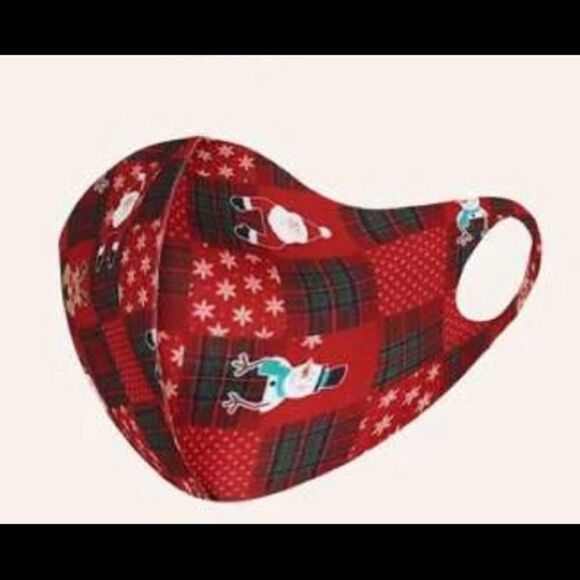 Christmas Graphic Face Mask - Picture 1 of 1